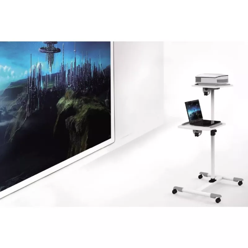 Techly Universal Trolley for Notebook / Projector, Valge ICA-TB TPM-6