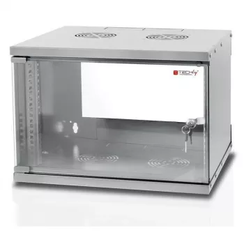 Techly Wall Rack Cabinet 19 6U prof. 320 hall Assembled” I-CASE EL-1006G32