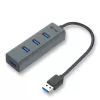 USB-jaotur i-tec Metal USB 3.0 HUB 4 Port