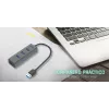 USB-jaotur i-tec Metal USB 3.0 HUB 4 Port