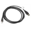 USB 2.0 kaabel LANBERG CA-USBA-10CC-0018-BK — 1,8 m, USB A (isane) – USB B (isane), must