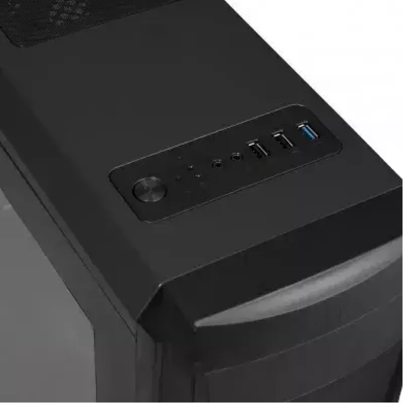 iBox Orcus X14 Midi Tower arvutikorpus, ATX/Micro ATX/ITX, külgaken, 2x 120 mm punase taustvalgusega ventilaatorit, 3x 3,5 tolli, 2x 2,5 tolli, 1x 5,25 tolli sektsioonid, USB 3.0, must