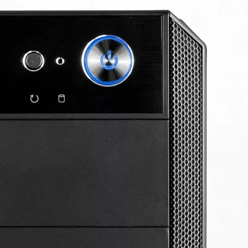 PC korpus MODECOM Oberon Pro Midi Torn – Must, ATX/ITX/Micro ATX, karastatud klaas, kuni 395 mm GPU