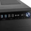 PC korpus MODECOM Oberon Pro Midi Torn – Must, ATX/ITX/Micro ATX, karastatud klaas, kuni 395 mm GPU
