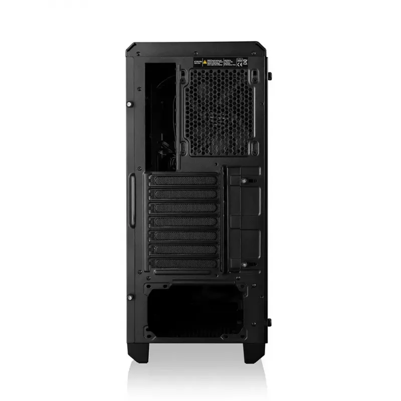 PC korpus MODECOM Oberon Pro Midi Torn – Must, ATX/ITX/Micro ATX, karastatud klaas, kuni 395 mm GPU