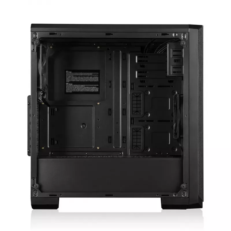 PC korpus MODECOM Oberon Pro Midi Torn – Must, ATX/ITX/Micro ATX, karastatud klaas, kuni 395 mm GPU