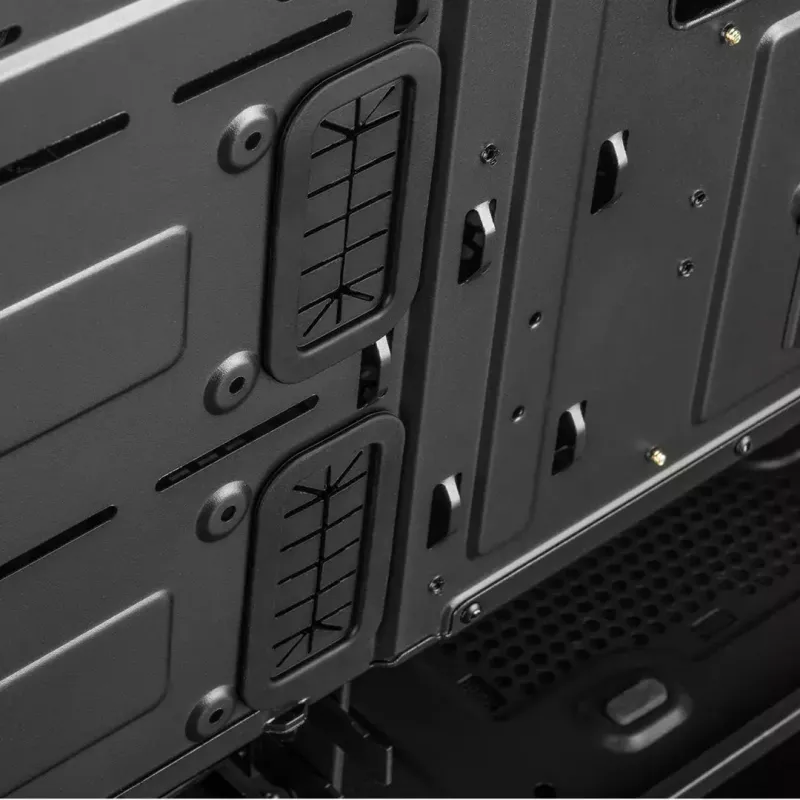 PC korpus MODECOM Oberon Pro Midi Torn – Must, ATX/ITX/Micro ATX, karastatud klaas, kuni 395 mm GPU