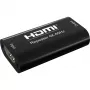 AV repiiter TECHLY IDATA-HDMI2-RIP4KT — HDMI 2.0, HDCP 2.2, 4096×2160, maksimaalne kaugus 40 m, must