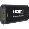 AV repiiter TECHLY IDATA-HDMI2-RIP4KT — HDMI 2.0, HDCP 2.2, 4096×2160, maksimaalne kaugus 40 m, must