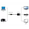 GEMBIRD DisplayPort–DVI-adapterkaabel – must