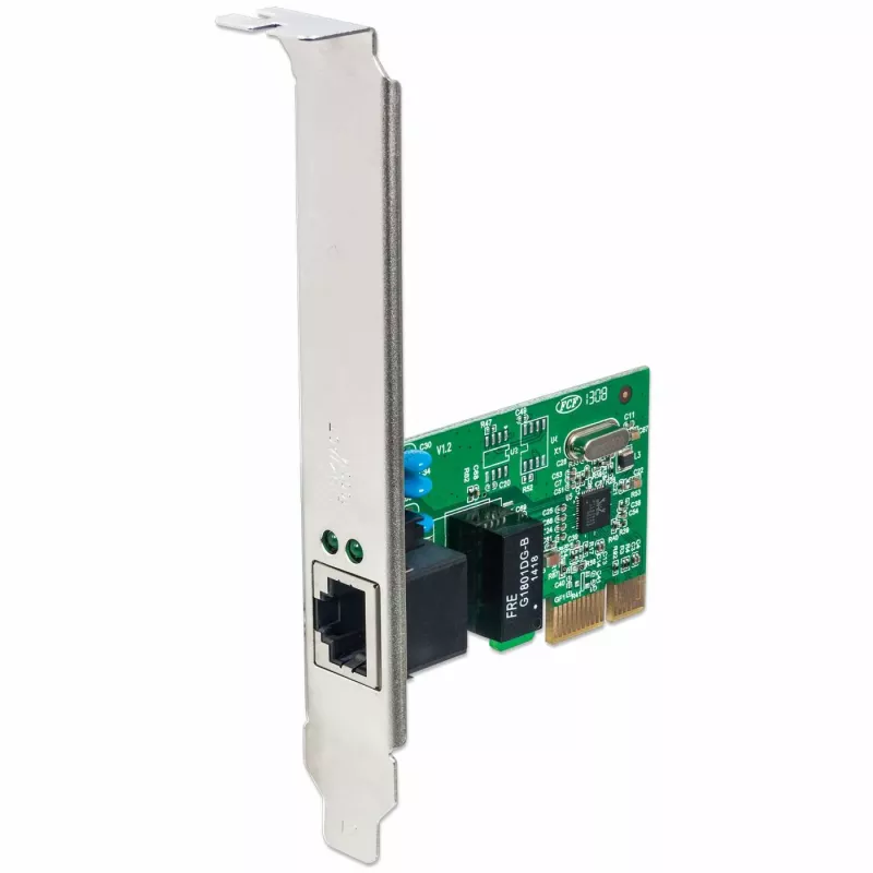Intellinet Gigabit PCI Express võrgukaart, 10/100/1000 Mbps PCI Express RJ45 Ethernet kaart