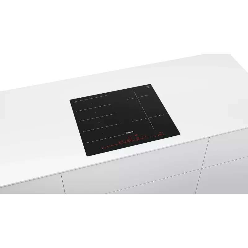 Bosch Serie 8 PXE601DC1E pliit Must sisseehitatud tsooni induktsioonpliit 4 tsooni