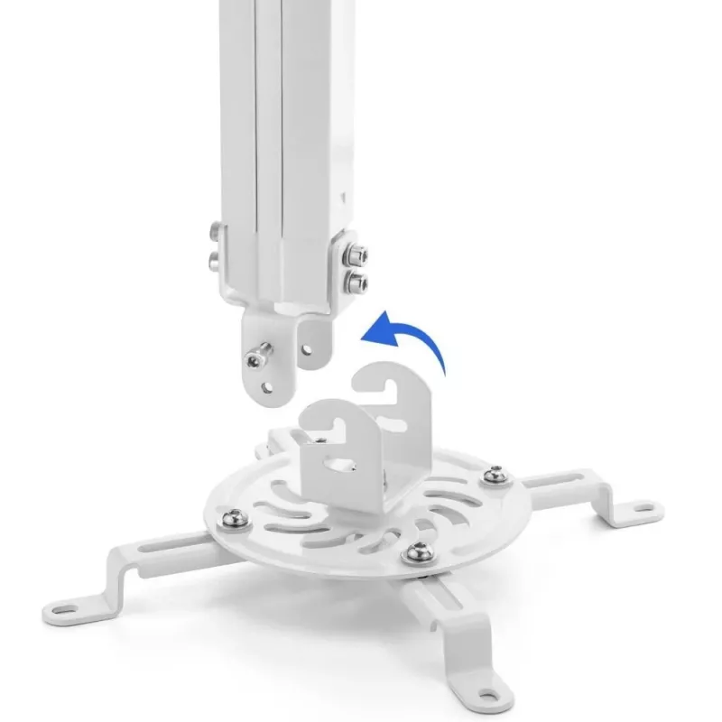 Techly projektori laetoenduse pikendus 545-900 mm hõbedane ICA-PM 18M