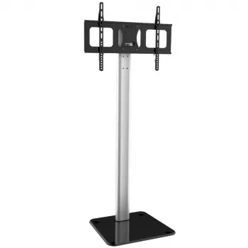 Techly ICA-TR11 telerialus/statiiv 177,8 cm (70 tolli) Must, Hõbedane