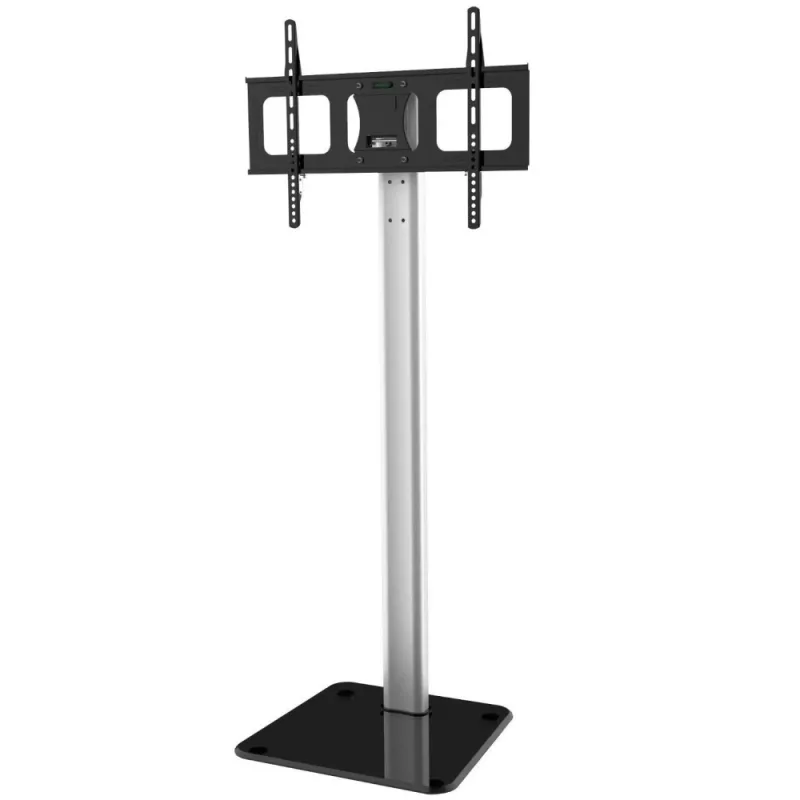 Techly ICA-TR11 telerialus/statiiv 177,8 cm (70 tolli) Must, Hõbedane