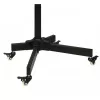 Techly Trolley Floor Stand LCD/LED/Plasma 23 inch-55 inch, 58.4 cm (23 inch), 139.7 cm (55 inch), 50 x 50 mm, 400 x 400 mm, -15 - 15°, Must