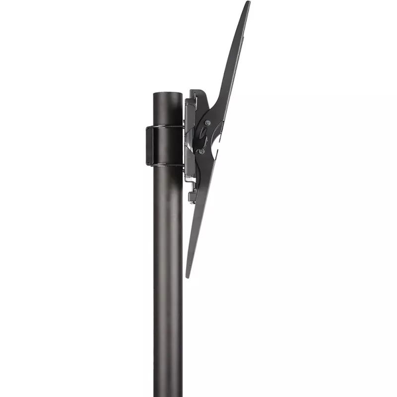 Techly Trolley Floor Stand LCD/LED/Plasma 23 inch-55 inch, 58.4 cm (23 inch), 139.7 cm (55 inch), 50 x 50 mm, 400 x 400 mm, -15 - 15°, Must