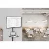 Techly Trolley Floor Stand LCD/LED/Plasma 23 inch-55 inch, 58.4 cm (23 inch), 139.7 cm (55 inch), 50 x 50 mm, 400 x 400 mm, -15 - 15°, Must