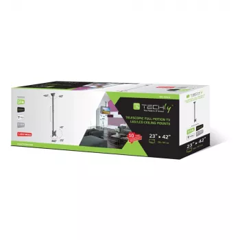 Techly teleskoopiline laetugi kuni 1,6 m LED TV LCD 23-42 tolli ICA-CPLB 922L