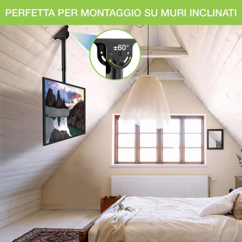 Techly teleskoopiline laetugi kuni 1,6 m LED TV LCD 23-42 tolli ICA-CPLB 922L