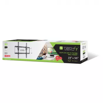 Techly Tilt Wall Mount for LED LCD TV 23-55 Must” ICA-PLB 161M