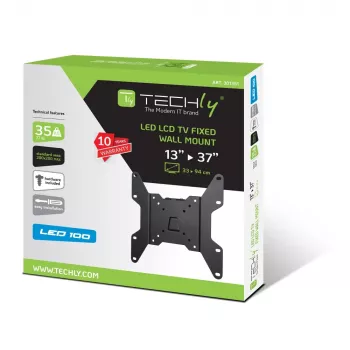 Techly 13-37 tolli seinakinnitus LED LCD TV jaoks fikseeritud” ICA-LCD 114