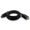 GEMBIRD DisplayPort–VGA adapterkaabel 2,0 m, must