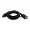 GEMBIRD DisplayPort–VGA adapterkaabel 2,0 m, must