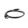 GEMBIRD USB 2.0 pikenduskaabel, 0,75 m - Must