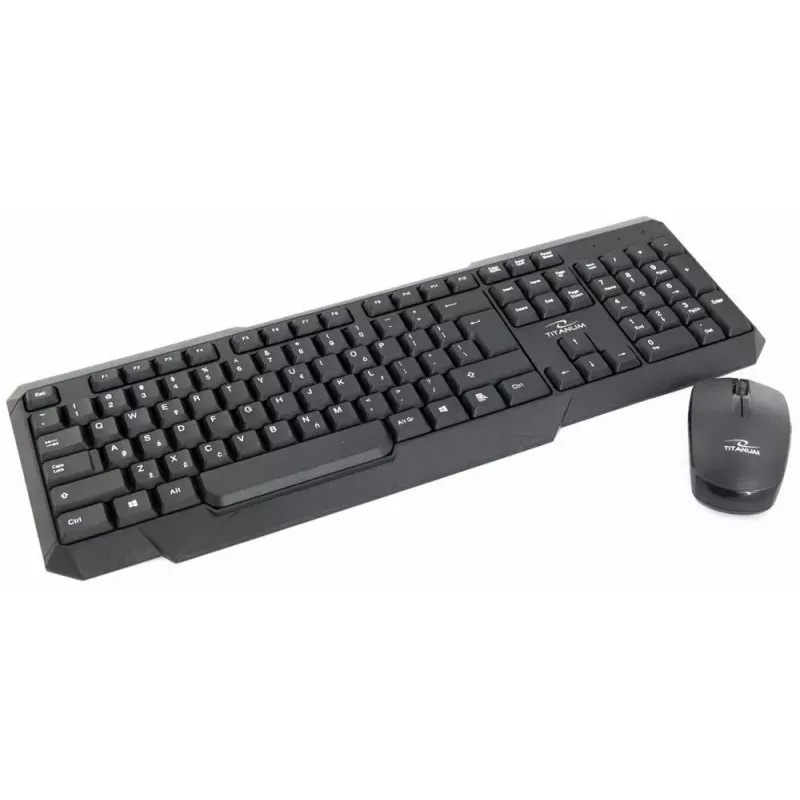 Titanum Memphis TK108 klaviatuuri ja USB-hiire komplekt, must