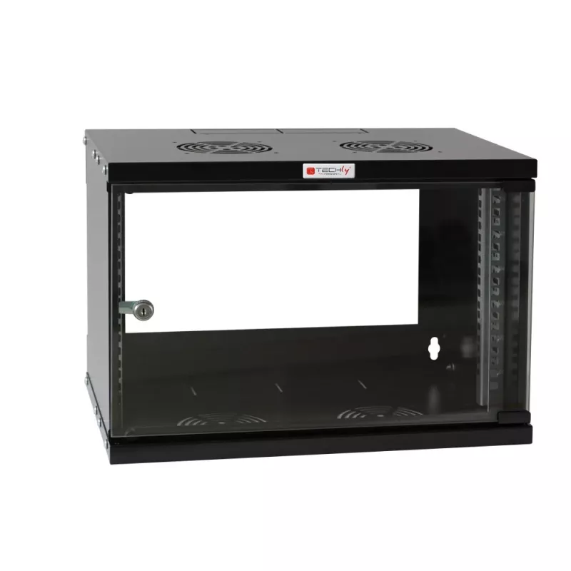 Techly seinakapp 19 6U D450 must kokkupandud I-CASE EL-1006B45