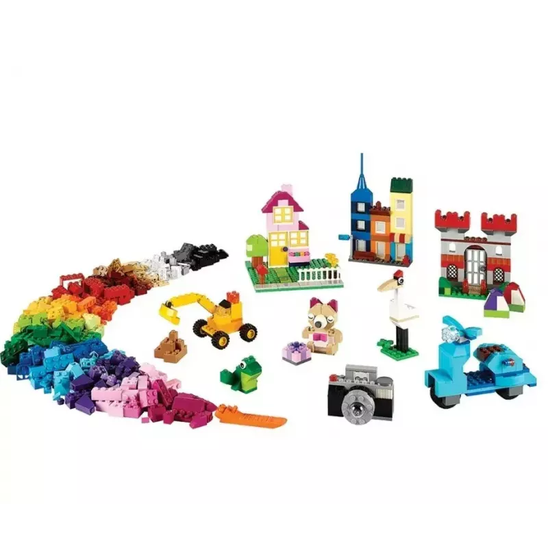 Ehituskomplekt LEGO Classic 10698 — 790 klotsi, mitmevärviline, 33 värvi, sisaldab rohelisi alusplaate ja tarvikuid