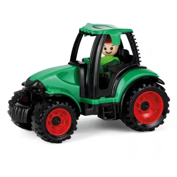 Lena Truckies Traktor, Traktor, 2 a, Plastik, Must, Roheline