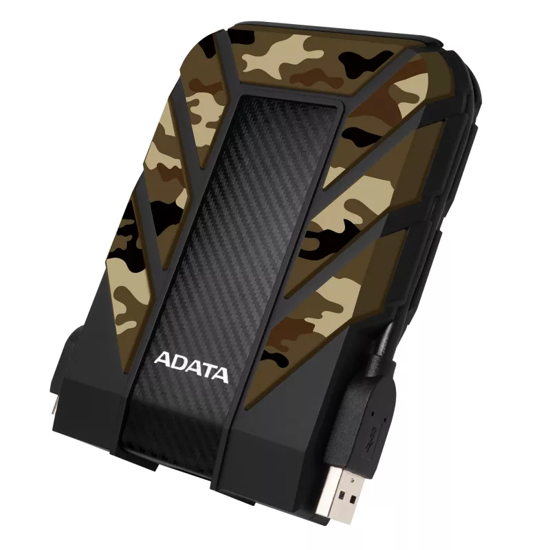 Väline HDD ADATA HD710M Pro 2TB USB 3.2 Gen 1 (USB Type-A / Micro-USB B) kamuflaaž, põrutuskindel