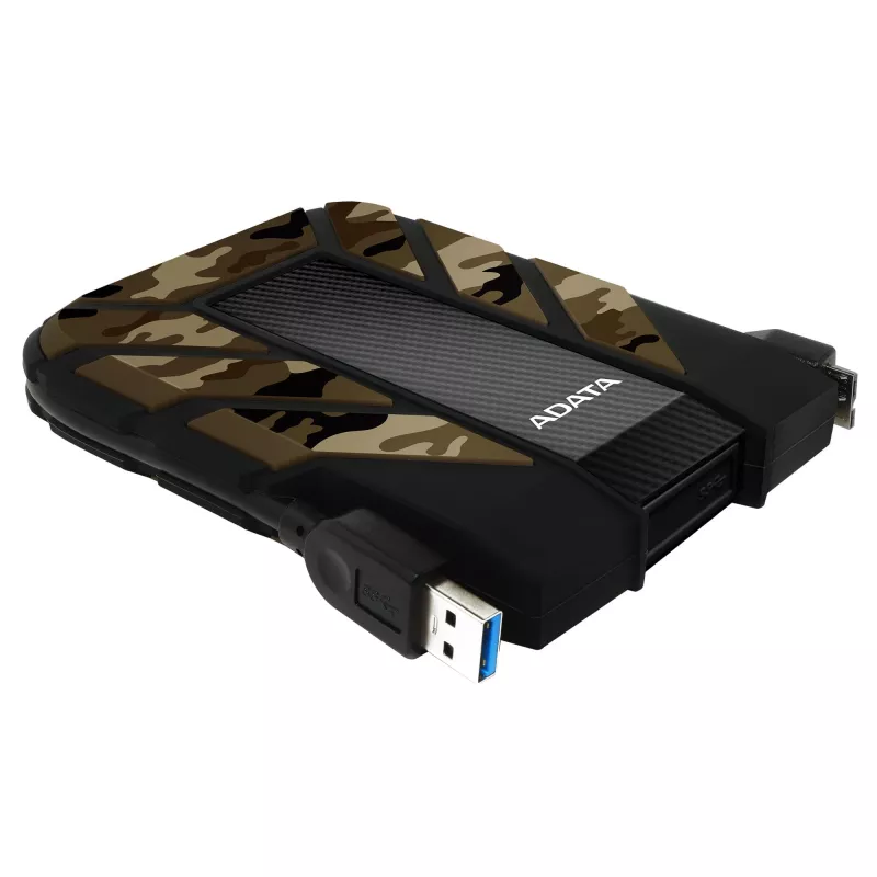 Väline HDD ADATA HD710M Pro 2TB USB 3.2 Gen 1 (USB Type-A / Micro-USB B) kamuflaaž, põrutuskindel