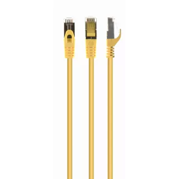 GEMBIRD harukaabel - CAT6A - S/FTP - LSZH - 25 cm - kollane