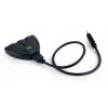 HDMI liidese jaotur Gembird DSW-HDMI-35 — 3 porti, HDMI, 0,5 m kaabel, must