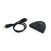 HDMI liidese jaotur Gembird DSW-HDMI-35 — 3 porti, HDMI, 0,5 m kaabel, must