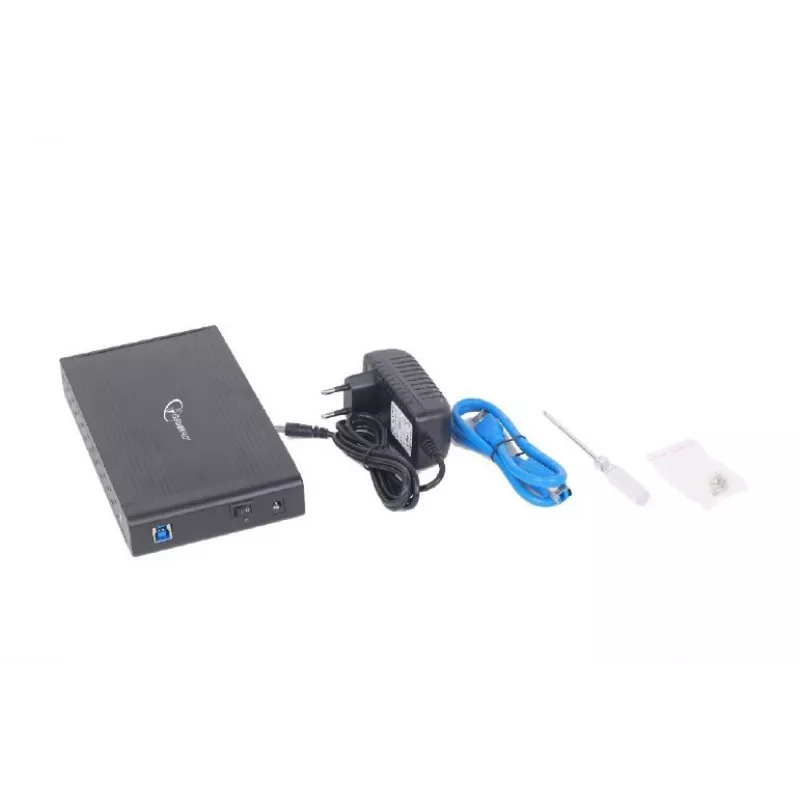 GEMBIRD Väline USB 3.0 korpus 3.5 tolli - Must