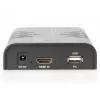 DIGITUS HDMI KVM Extender, 120 m üle võrgukaabli (Cat 5, 5E, 6), Full HD, 1080p