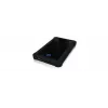 ICY BOX IB-233U3-B HDD/SSD korpus Must 2,5 tolli