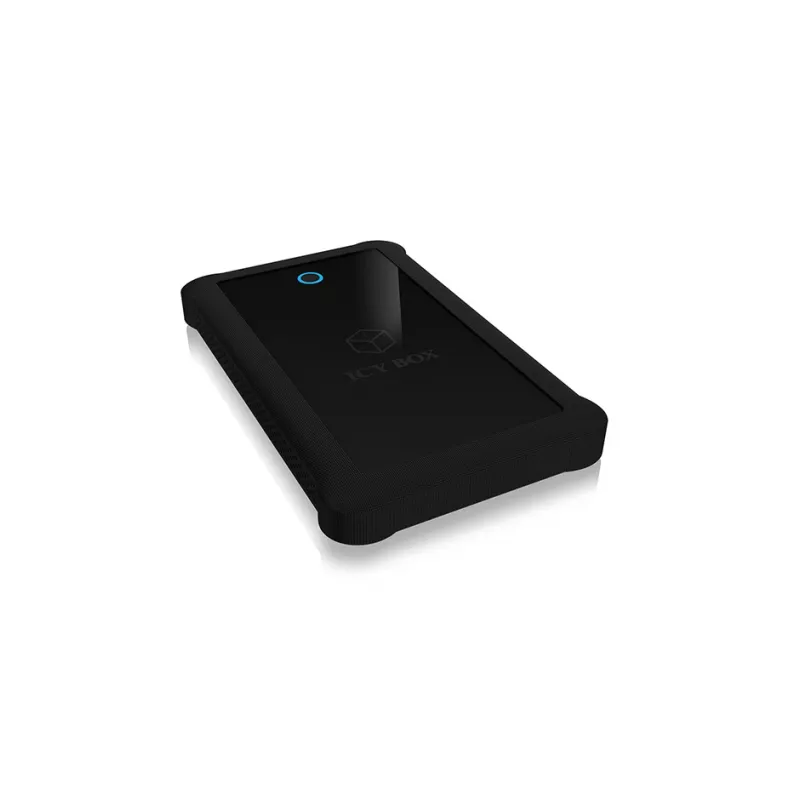 ICY BOX IB-233U3-B HDD/SSD korpus Must 2,5 tolli