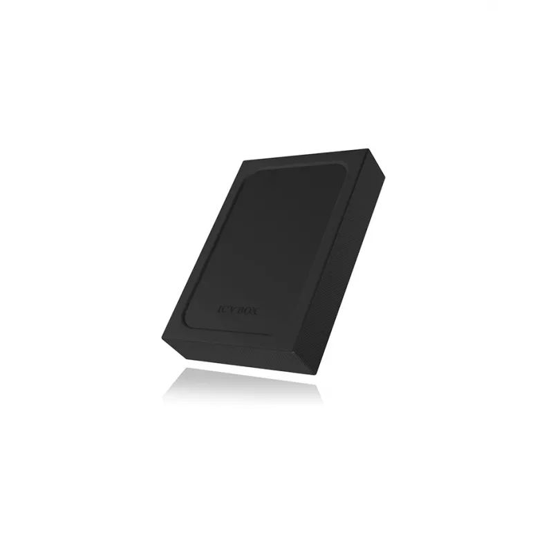 ICY BOX IB-256WP HDD/SSD korpus Must 2,5 tolli