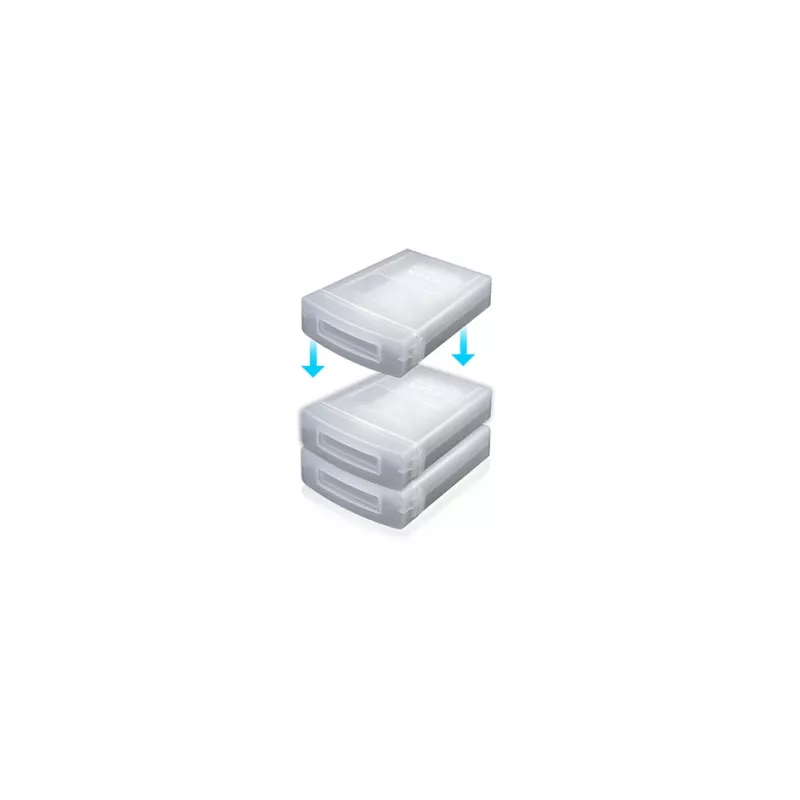 ICY BOX IB-AC602a Pouch case Plastik Translucent