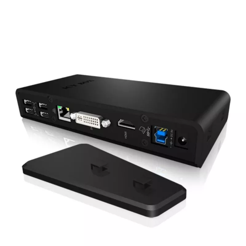 ICY BOX IB-DK2241AC Juhtmega USB 3.2 Gen 1 (3.1 Gen 1) Type-A Must
