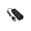 ICY BOX IB-HUB1409-U3 USB 3.2 Gen 1 (3.1 Gen 1) Type-A 5000 Mbit/s Must