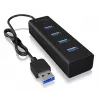 ICY BOX IB-HUB1409-U3 USB 3.2 Gen 1 (3.1 Gen 1) Type-A 5000 Mbit/s Must