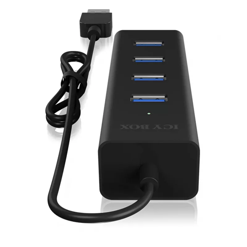 ICY BOX IB-HUB1409-U3 USB 3.2 Gen 1 (3.1 Gen 1) Type-A 5000 Mbit/s Must