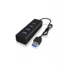 ICY BOX IB-HUB1409-U3 USB 3.2 Gen 1 (3.1 Gen 1) Type-A 5000 Mbit/s Must
