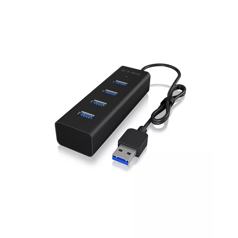 ICY BOX IB-HUB1409-U3 USB 3.2 Gen 1 (3.1 Gen 1) Type-A 5000 Mbit/s Must
